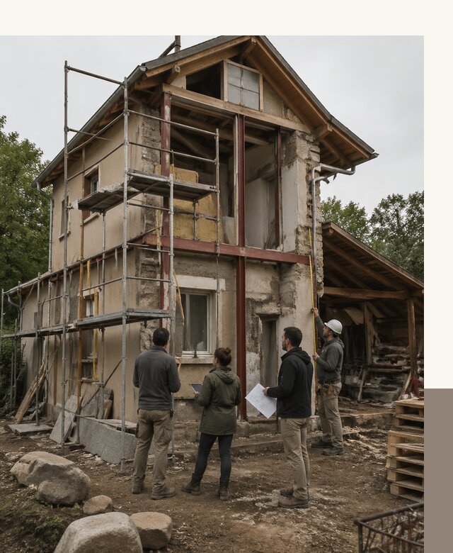 Реконструкция загородного дома под ключ в Нягани от бюро