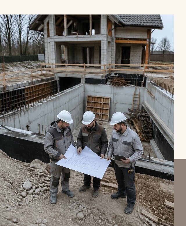 Проектирование и строительство домов с подвалом под ключ в Нягани