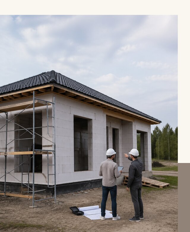 Проектирование одноэтажных домов из газобетона в Нягани